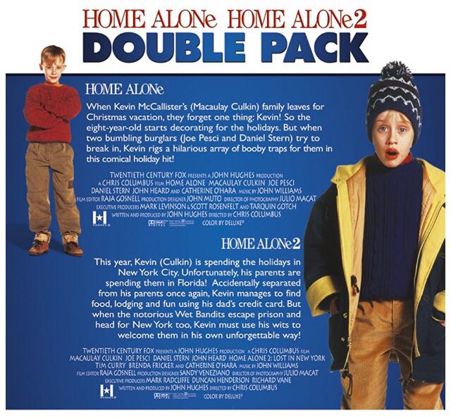 Home Alone / Home Alone 2: Lost In New York DVD movie collectible [Barcode 5039036057219] - Main Image 2
