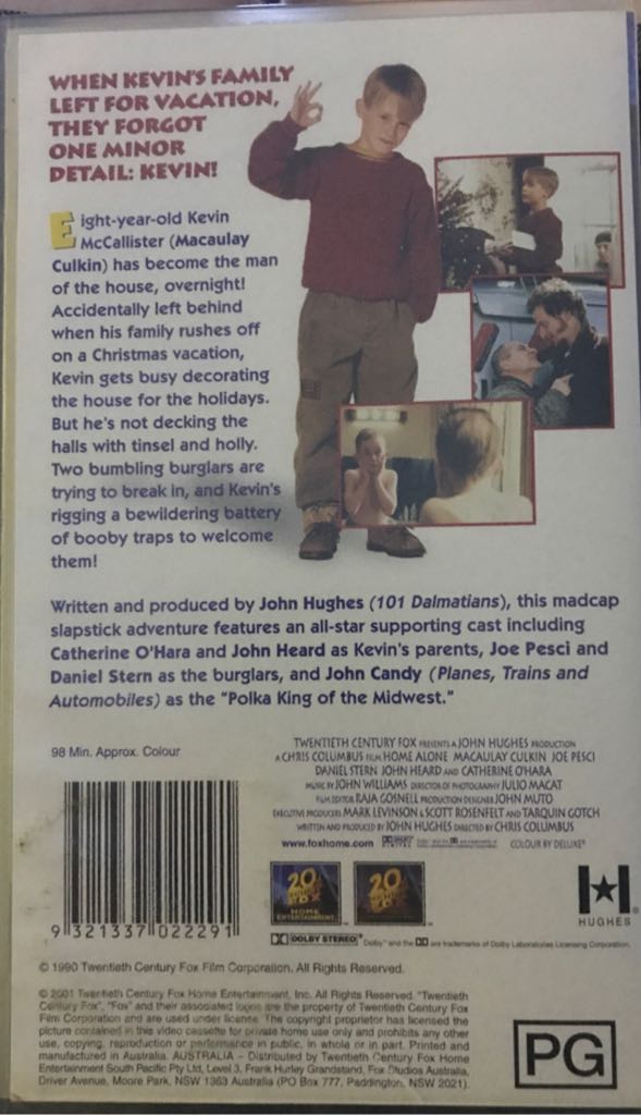 Home Alone VHS movie collectible [Barcode 9321337022291] - Main Image 2