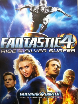 Fantastic Four: Rise of the Silver Surfer DVD movie collectible [Barcode 8697333065763] - Main Image 1