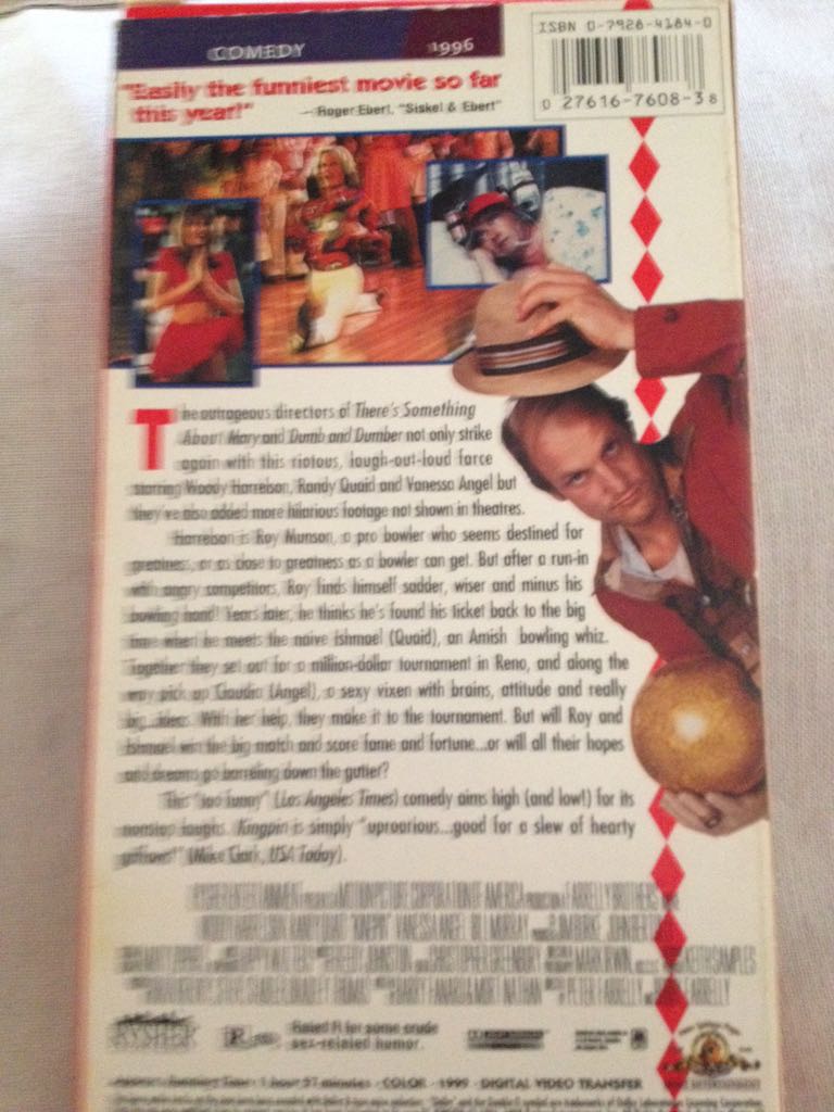 Kingpin VHS movie collectible [Barcode 027616760838] - Main Image 2