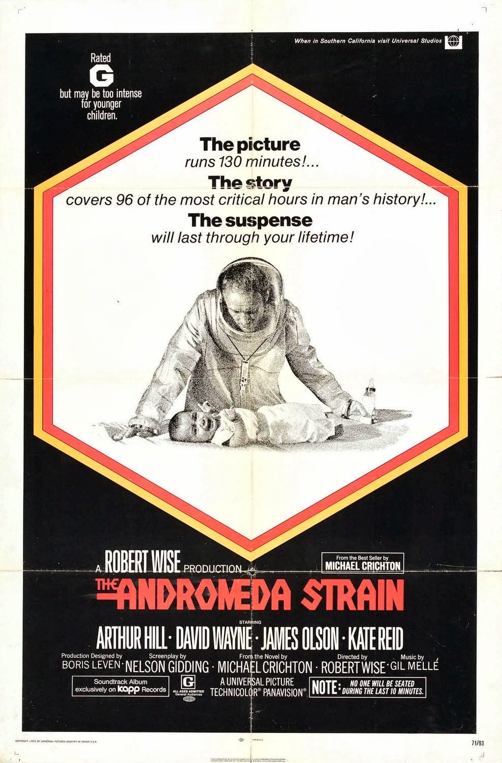 The Andromeda Strain Laser Disc movie collectible [Barcode 025192130014] - Main Image 4