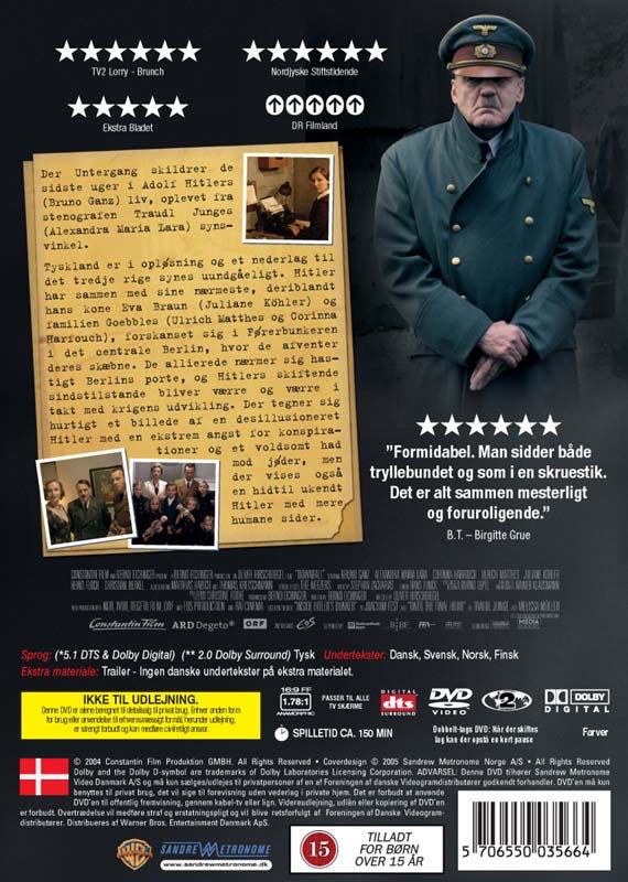 Der Untergang DVD movie collectible [Barcode 5706550035855] - Main Image 2