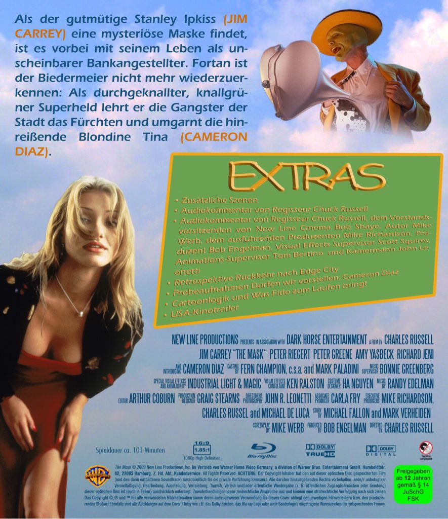Die Maske Blu-ray movie collectible [Barcode 4019236401037] - Main Image 2