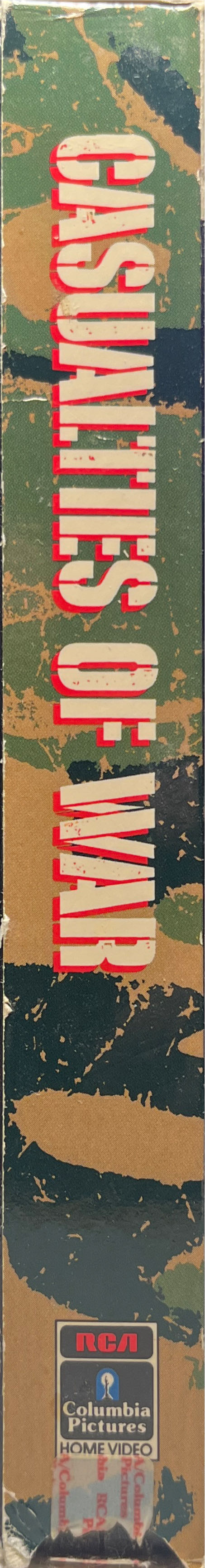 Casualties of War VHS movie collectible [Barcode 043396501836] - Main Image 3