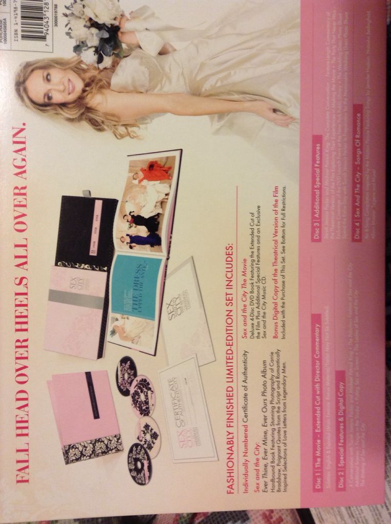 Sex and the City DVD movie collectible [Barcode 794043128165] - Main Image 2