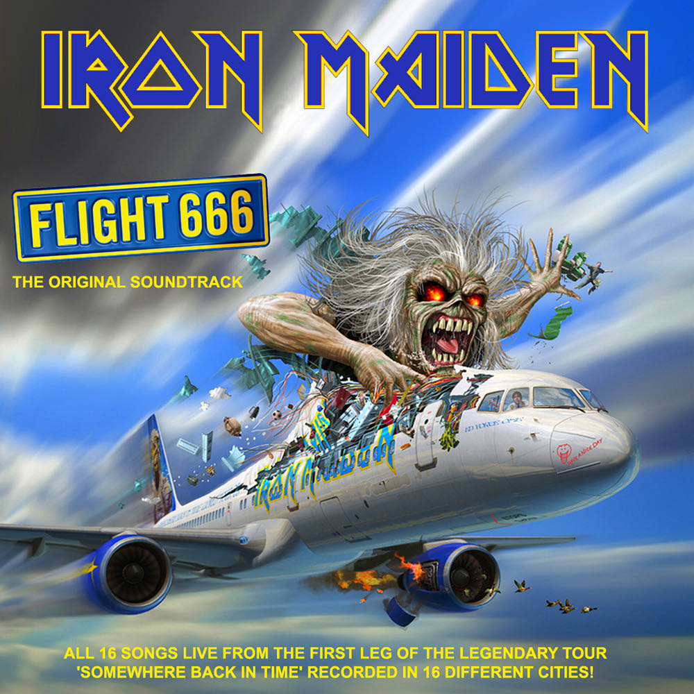Iron Maiden: Flight 666 DVD-R movie collectible [Barcode 5099969814198] - Main Image 2