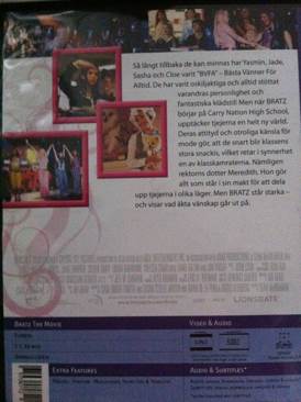 Bratz: The Movie DVD movie collectible [Barcode 5706102398414] - Main Image 2