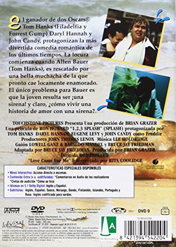 Splash DVD movie collectible [Barcode 4011846004349] - Main Image 2