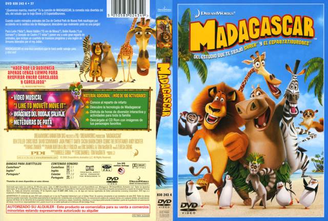 Madagascar DVD movie collectible [Barcode 678149456622] - Main Image 2