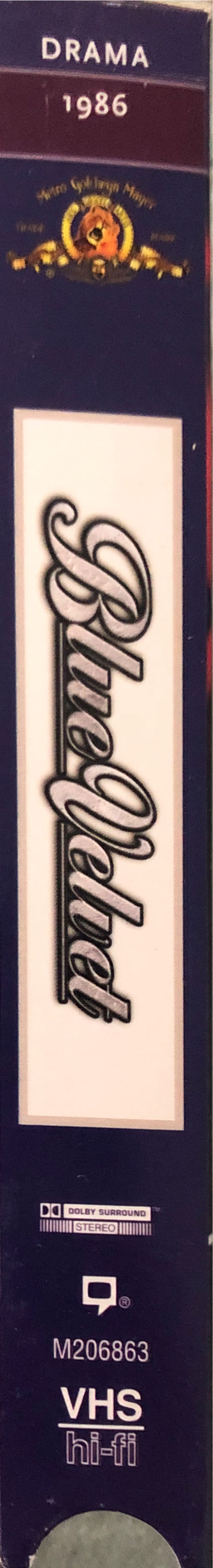 Blue Velvet VHS movie collectible [Barcode 027616686336] - Main Image 4