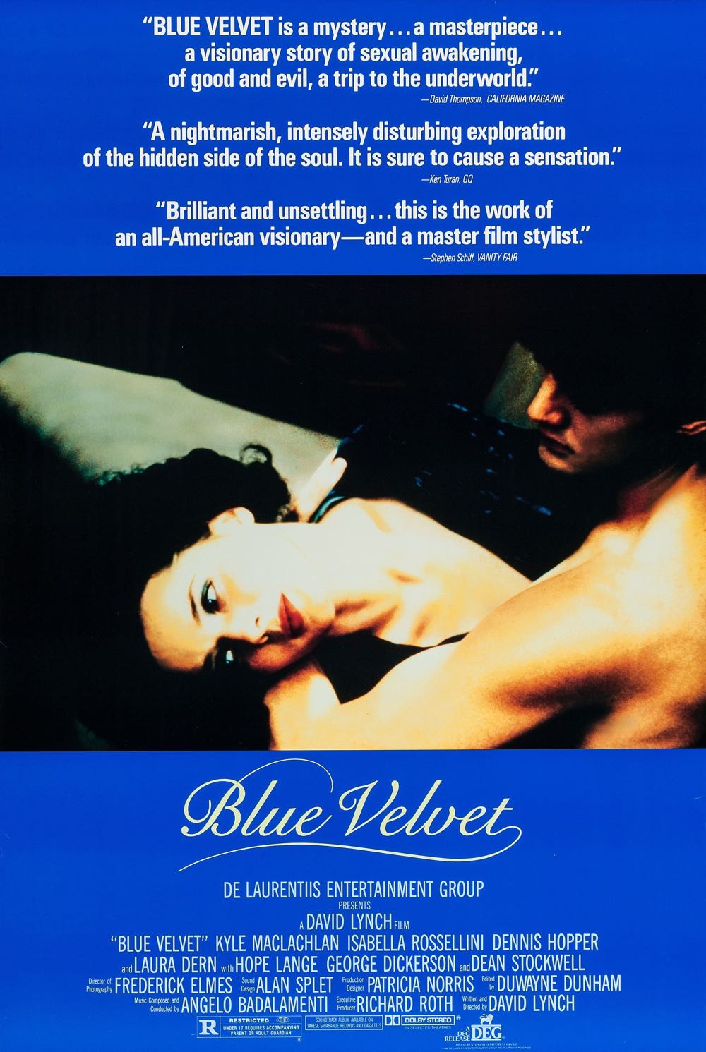 Blue Velvet Blu-ray movie collectible [Barcode 041010000000] - Main Image 2