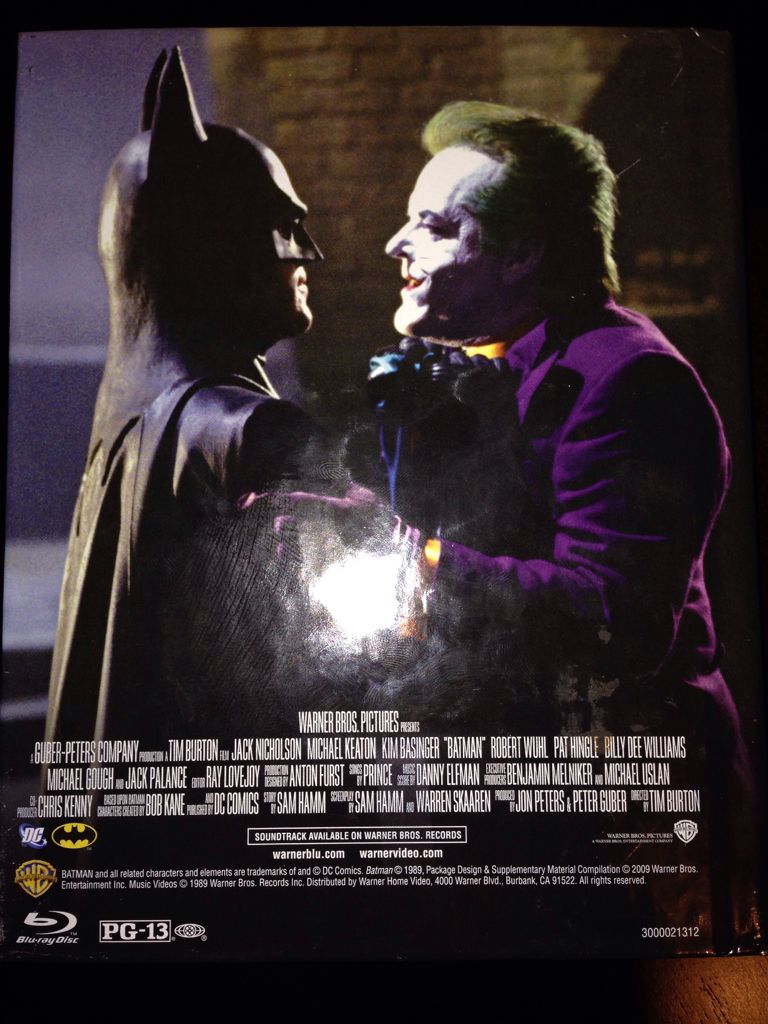 Batman Blu-ray movie collectible - Main Image 2