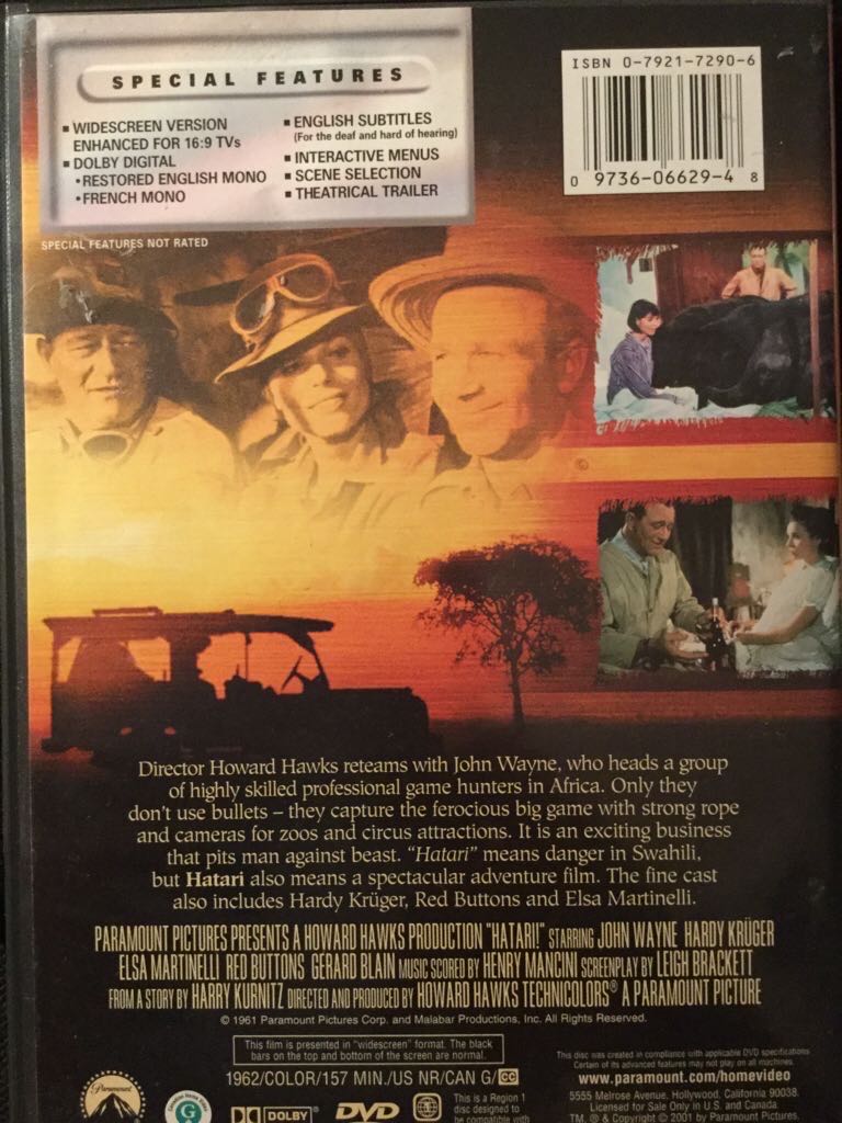 Harvey DVD movie collectible [Barcode 5050582773279] - Main Image 2