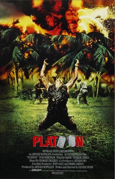 Platoon (Charlie Sheen) DVD movie collectible [Barcode 7896012212523] - Main Image 2