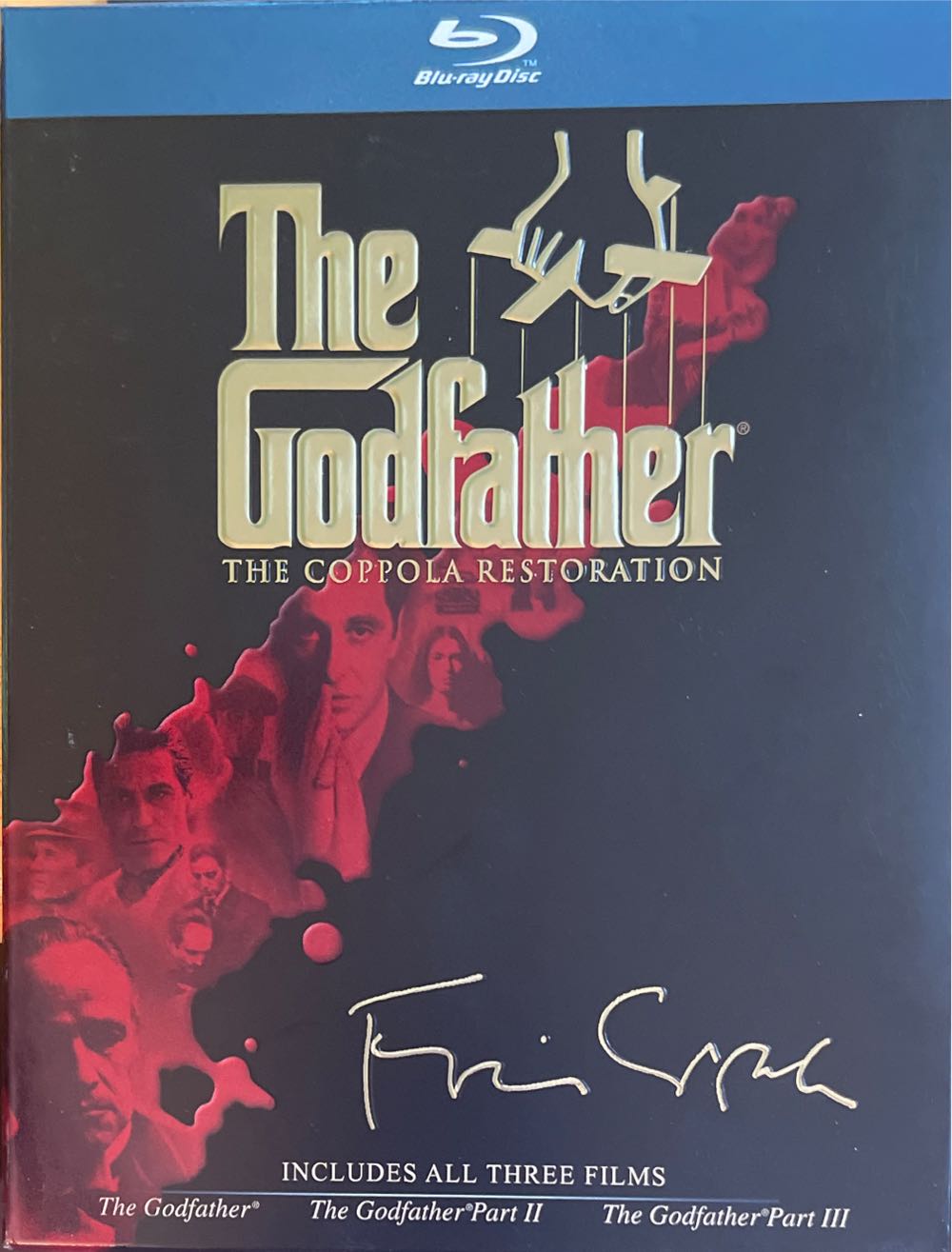 The Godfather: The Coppola Restoration Blu-ray movie collectible [Barcode 097361357409] - Main Image 2