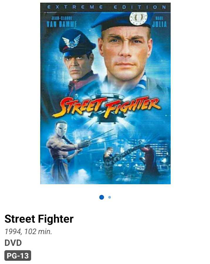 Street Fighter DVD movie collectible [Barcode 025192011436] - Main Image 3