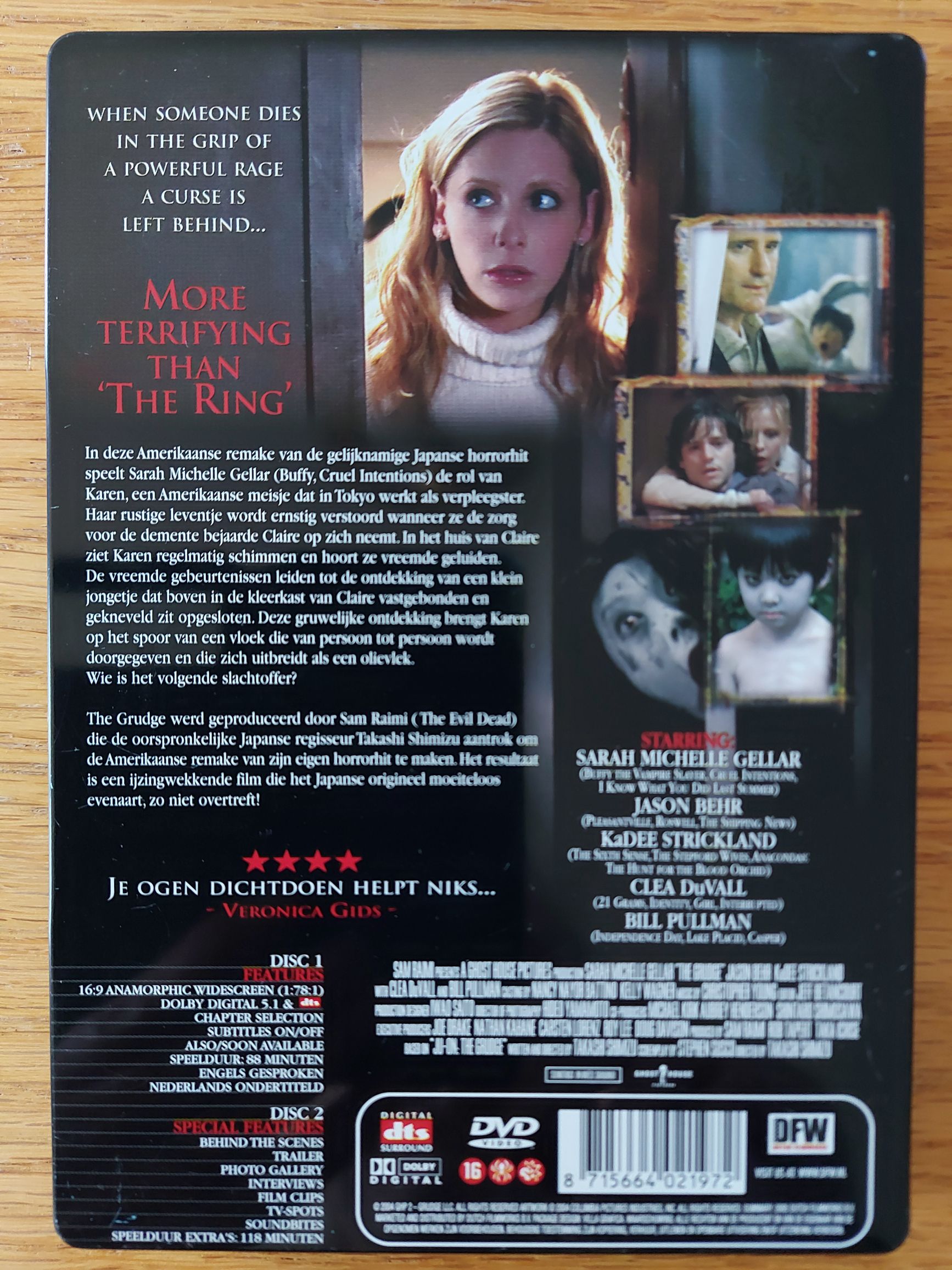 The Grudge Digital Copy movie collectible [Barcode 8715664021972] - Main Image 2