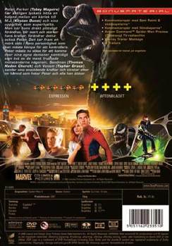 Spider-Man 3 DVD movie collectible [Barcode 5051162233510] - Main Image 2