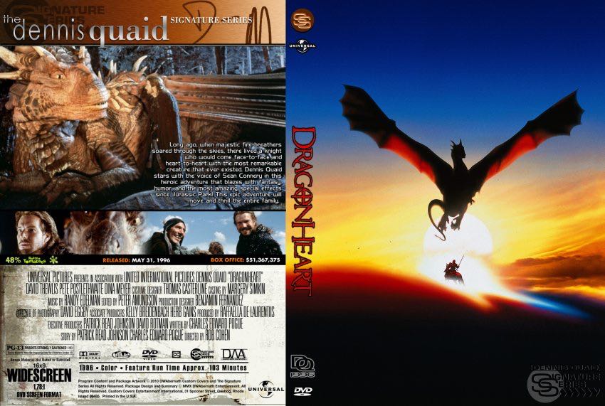 Dragonheart DVD movie collectible [Barcode 088816565562] - Main Image 2