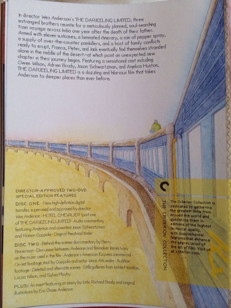 The Darjeeling Limited Blu-ray movie collectible [Barcode 71550206] - Main Image 2