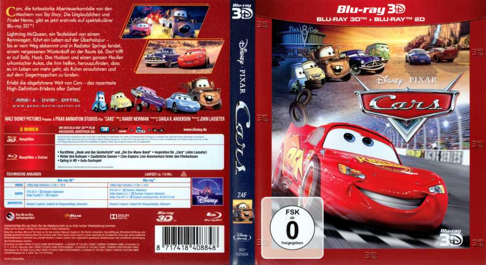 Cars (CMR) Apple TV movie collectible [Barcode 8693627189] - Main Image 2