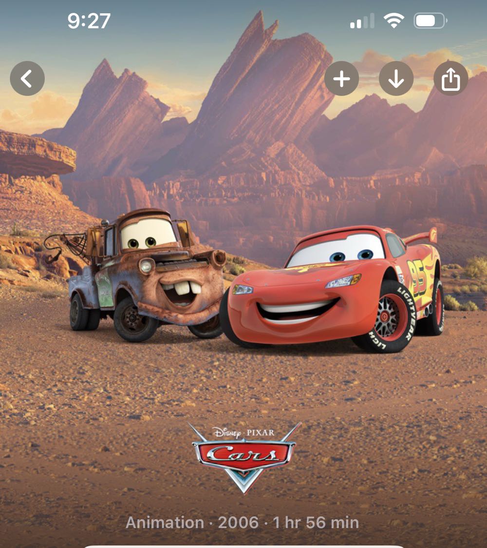 Cars (CMR) Apple TV movie collectible [Barcode 8693627189] - Main Image 3