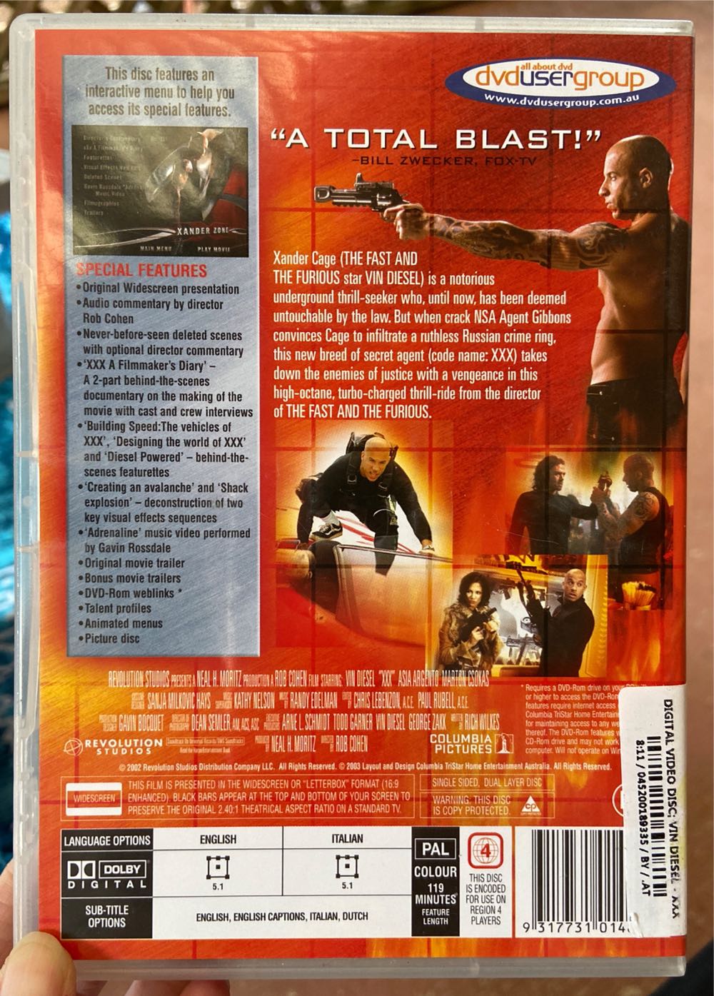 XXX ~ Collector’s Edition DVD movie collectible [Barcode 7509656254025] - Main Image 3