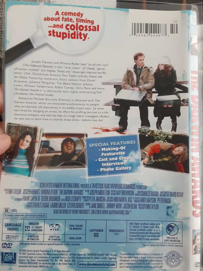 The Darwin Awards DVD movie collectible [Barcode 024543449973] - Main Image 3