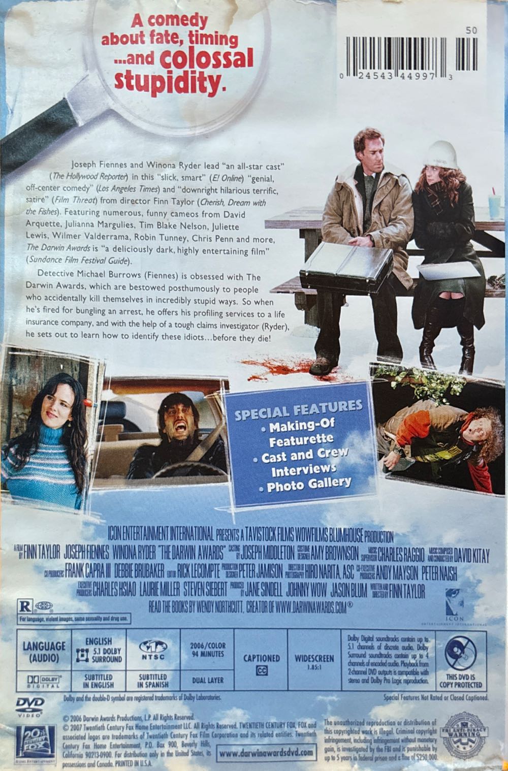 The Darwin Awards DVD movie collectible [Barcode 024543449973] - Main Image 4