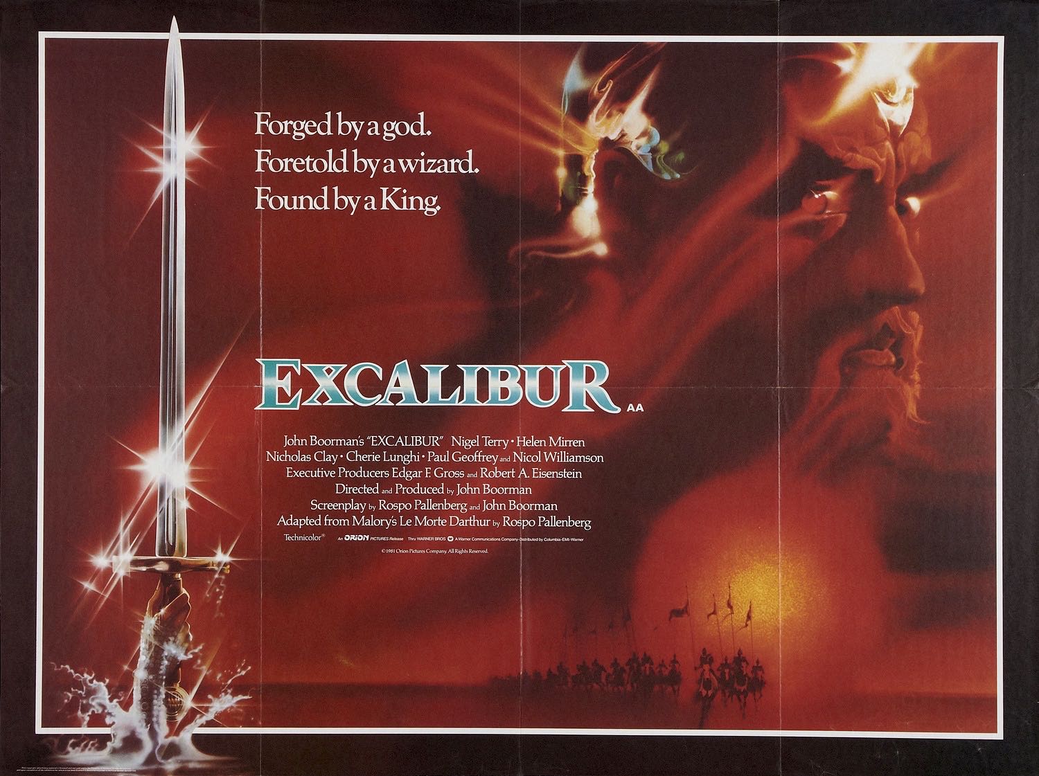Excalibur Blu-ray movie collectible [Barcode 883929176564] - Main Image 3