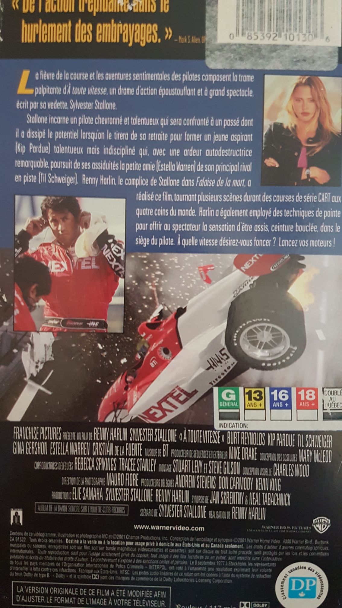 Driven  movie collectible [Barcode 8886634084614] - Main Image 2