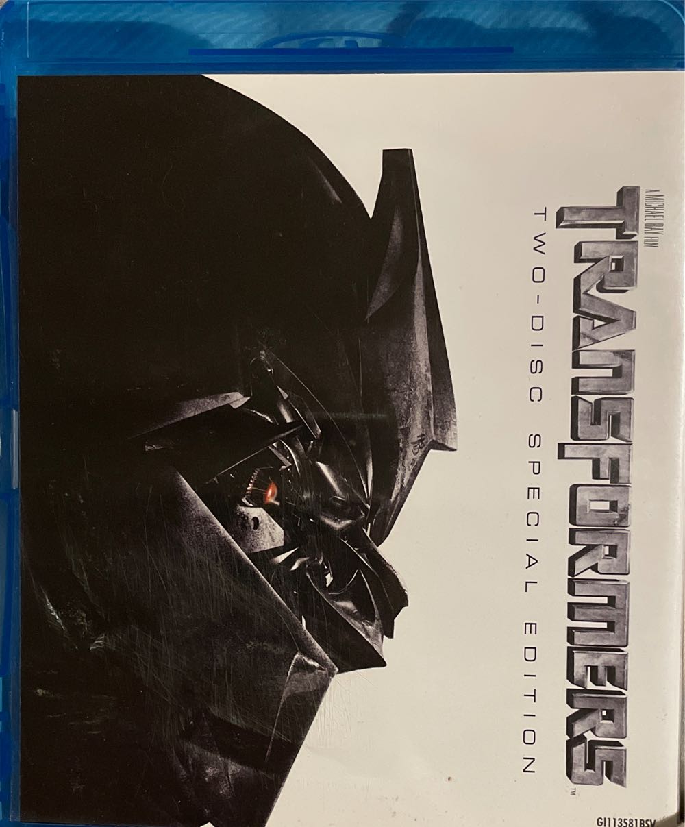 Transformers Blu-ray movie collectible [Barcode 5051368202211] - Main Image 3