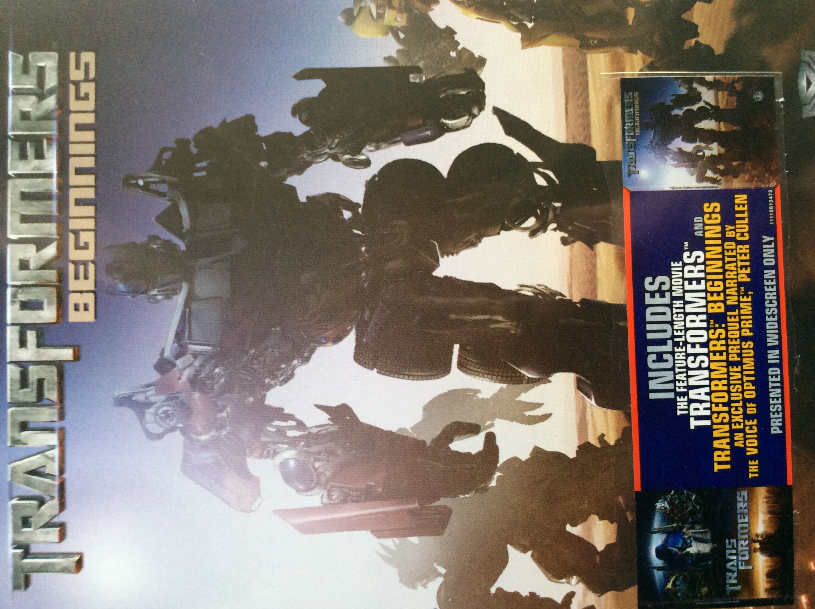 Transformers Blu-ray movie collectible [Barcode 7332504003199] - Main Image 2