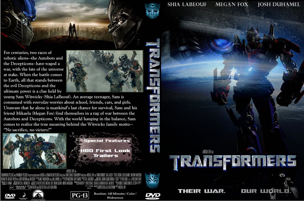 Transformers DVD movie collectible - Main Image 2