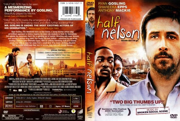 Half Nelson Digital Copy movie collectible [Barcode 043396178595] - Main Image 2