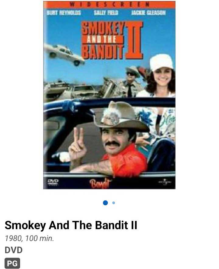 Smokey and the Bandit 1 & 2 (C) DVD movie collectible [Barcode 10743039] - Main Image 3