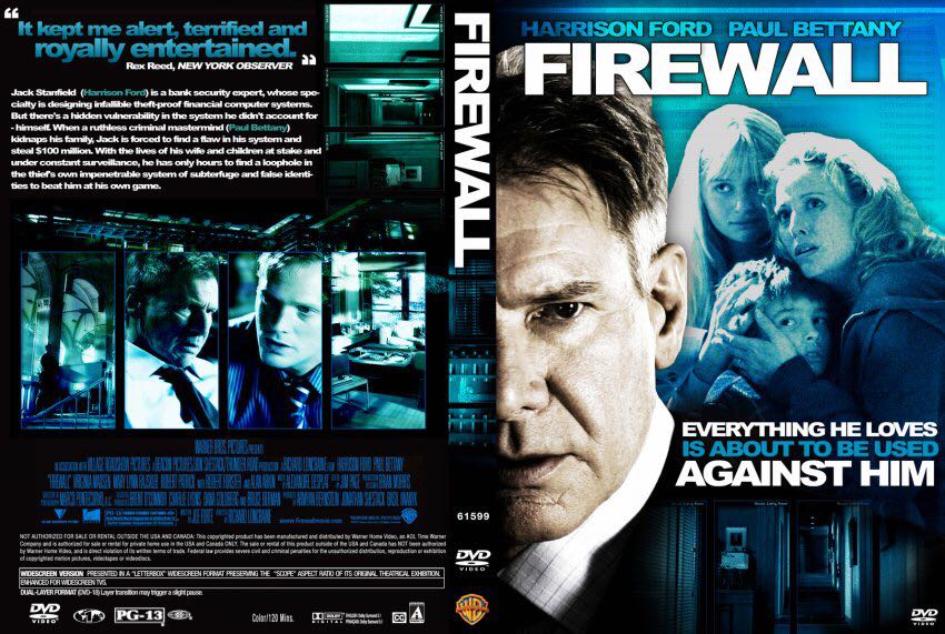 Firewall DVD movie collectible [Barcode 012569810273] - Main Image 2