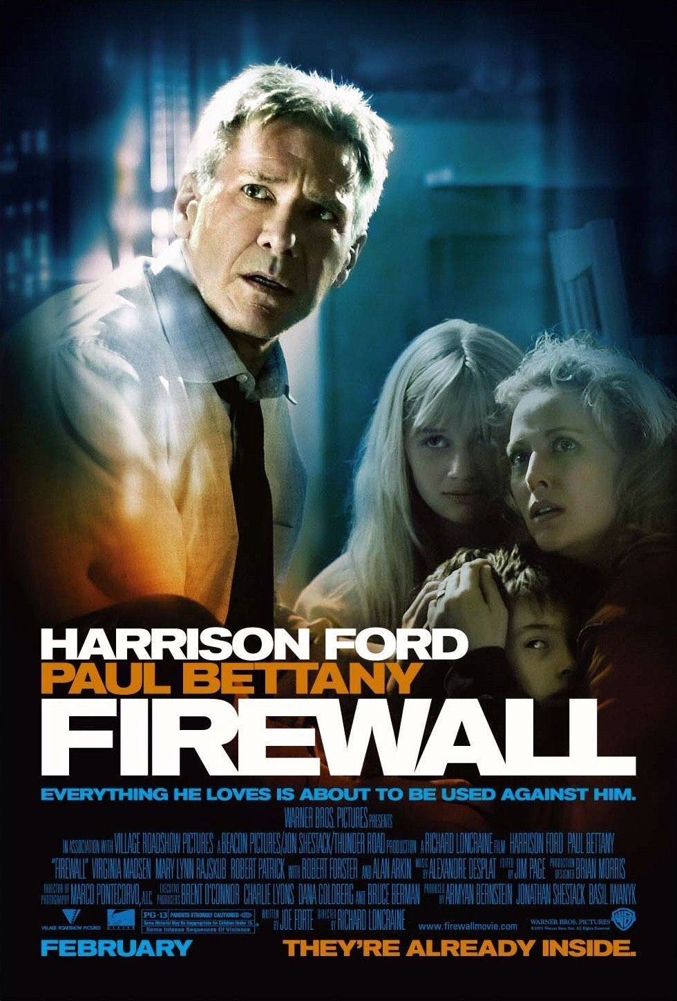 Firewall Blu-ray movie collectible [Barcode 7321983000096] - Main Image 2