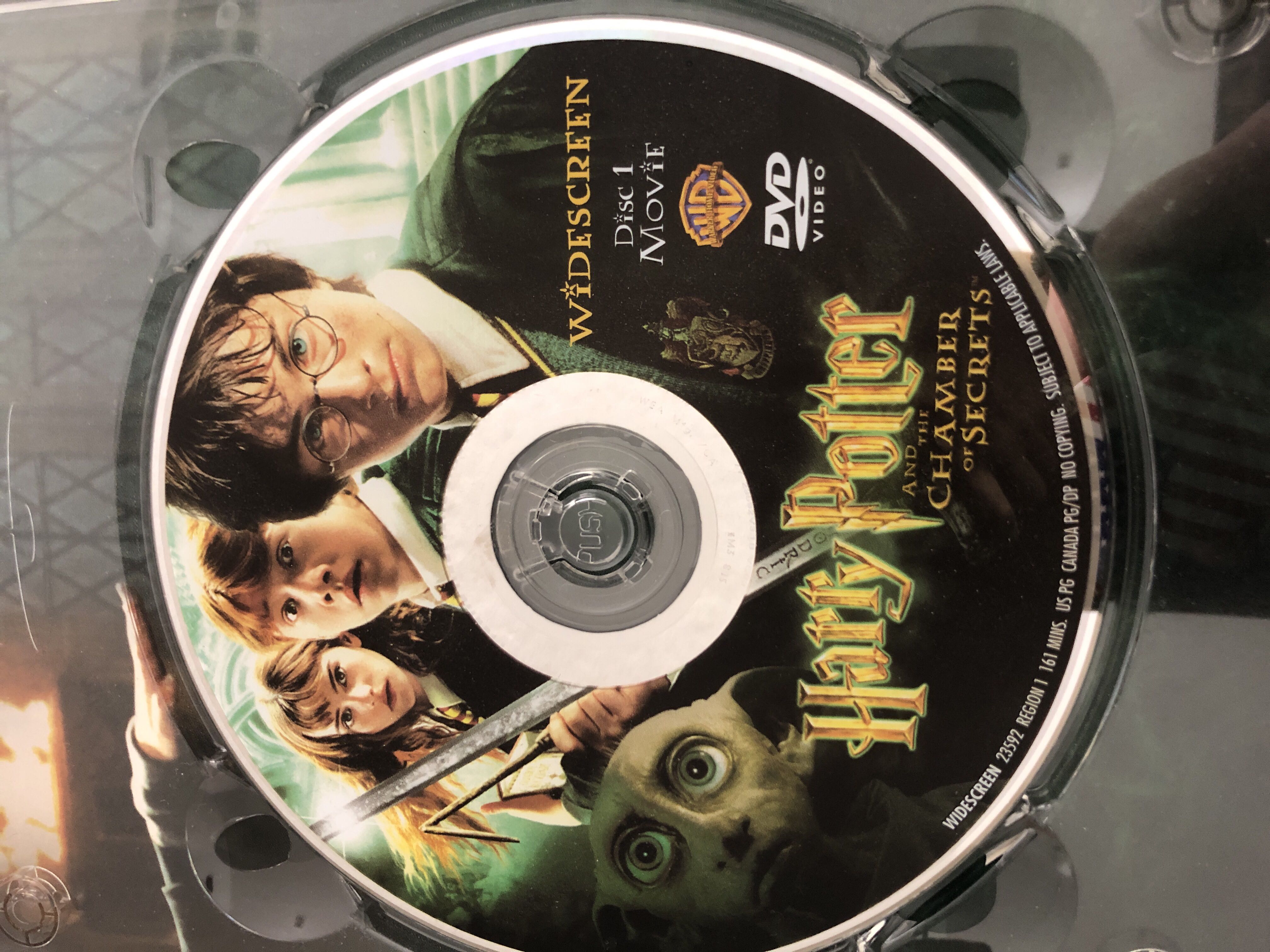 Harry Potter and the Chamber of Secrets -38 DVD movie collectible [Barcode 7321944588168] - Main Image 2