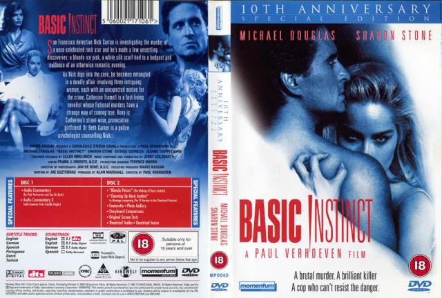 Basic Instinct DVD movie collectible [Barcode 5060049140315] - Main Image 2