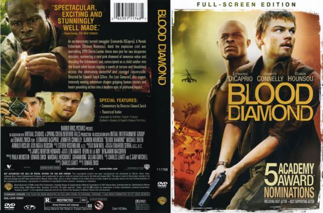 Blood Diamond DVD movie collectible [Barcode 085391117629] - Main Image 2