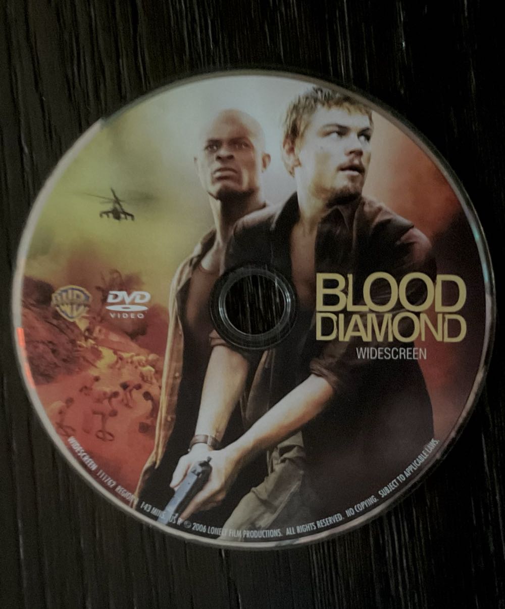 Blood Diamond  DVD movie collectible [Barcode 085391117681] - Main Image 3