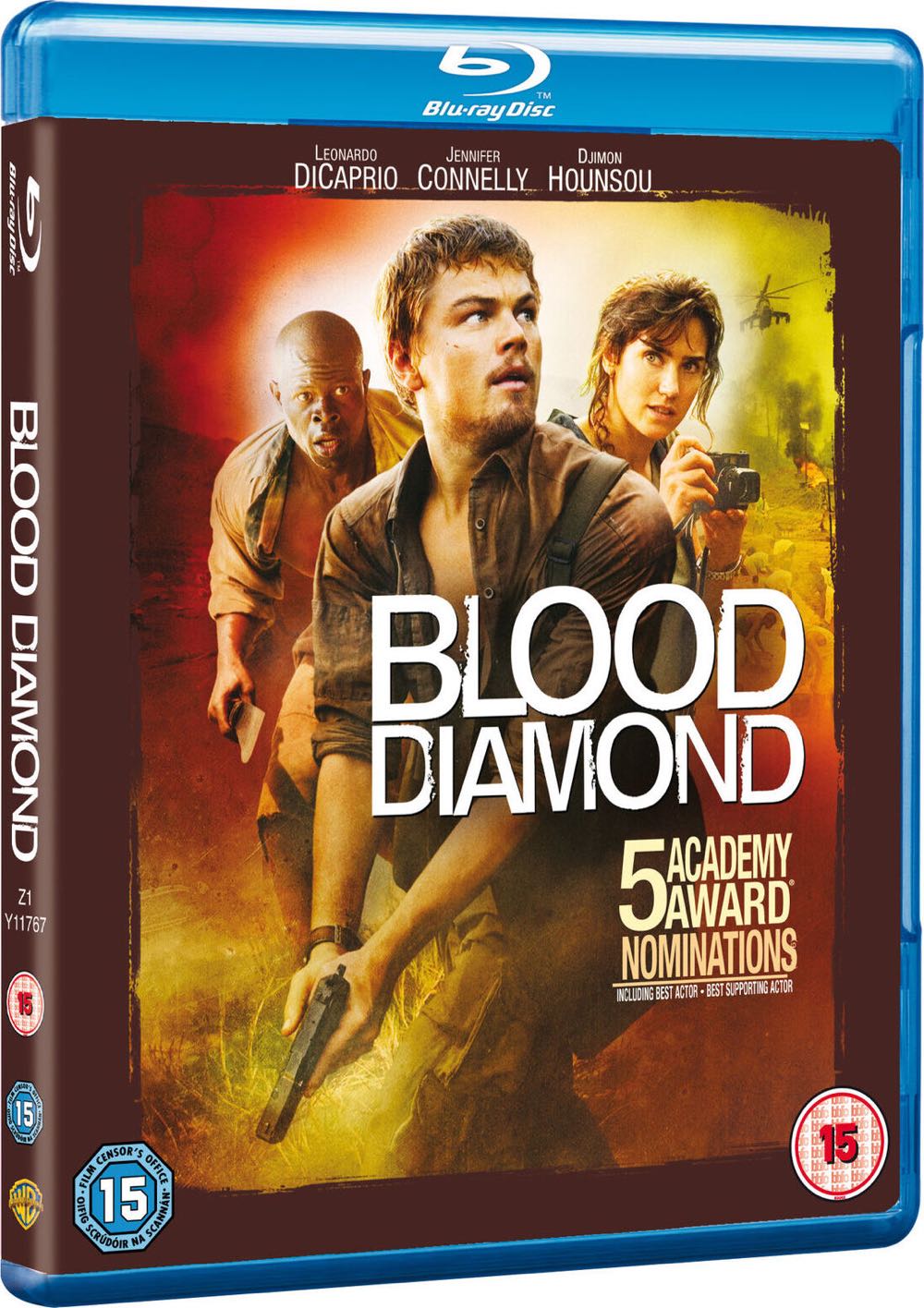 Blood Diamond Blu-ray movie collectible [Barcode 7321900117678] - Main Image 3