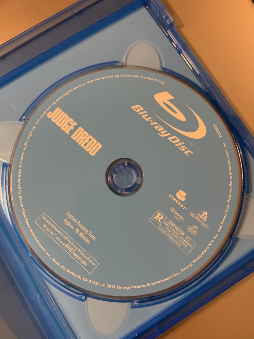 Judge Dredd (BR) Blu-ray movie collectible [Barcode 786936826708] - Main Image 3