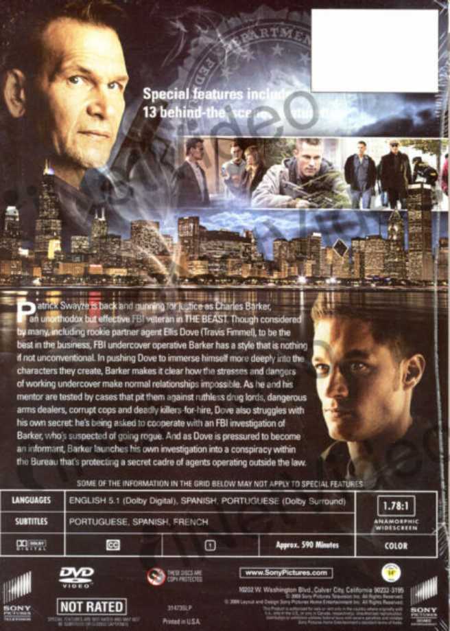 The Beast DVD movie collectible [Barcode 4030521722118] - Main Image 4