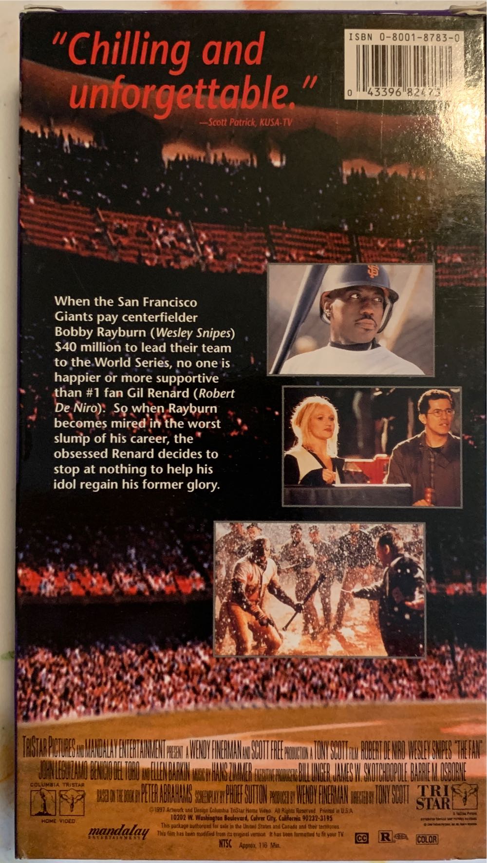 Fan VHS movie collectible [Barcode 043396824737] - Main Image 2