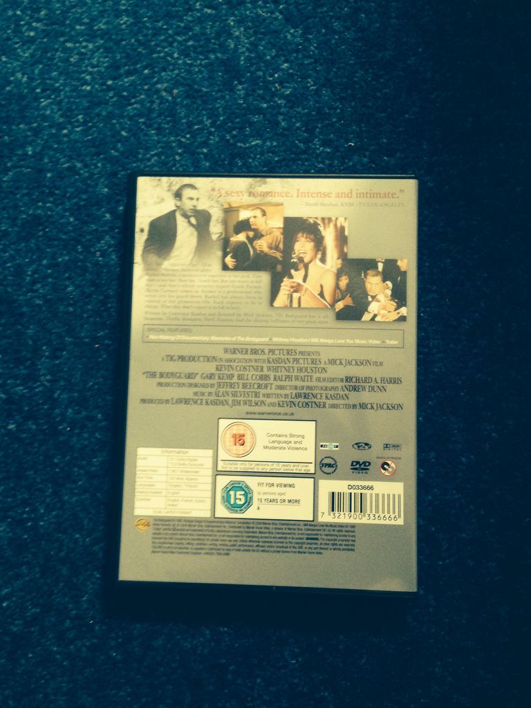 Bodyguard, The DVD movie collectible - Main Image 2