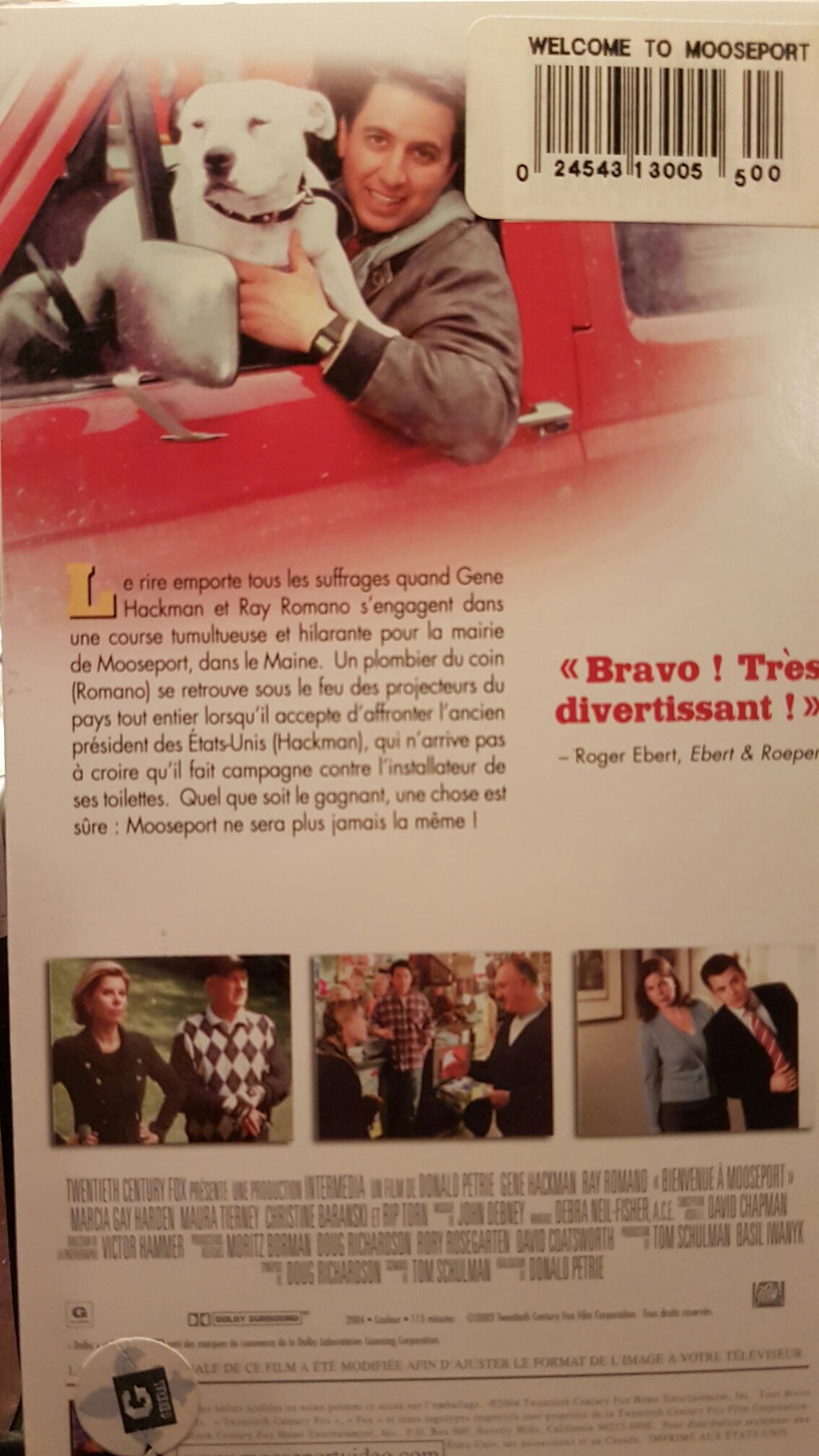 Welcome to Mooseport DVD movie collectible [Barcode 024543683414] - Main Image 2