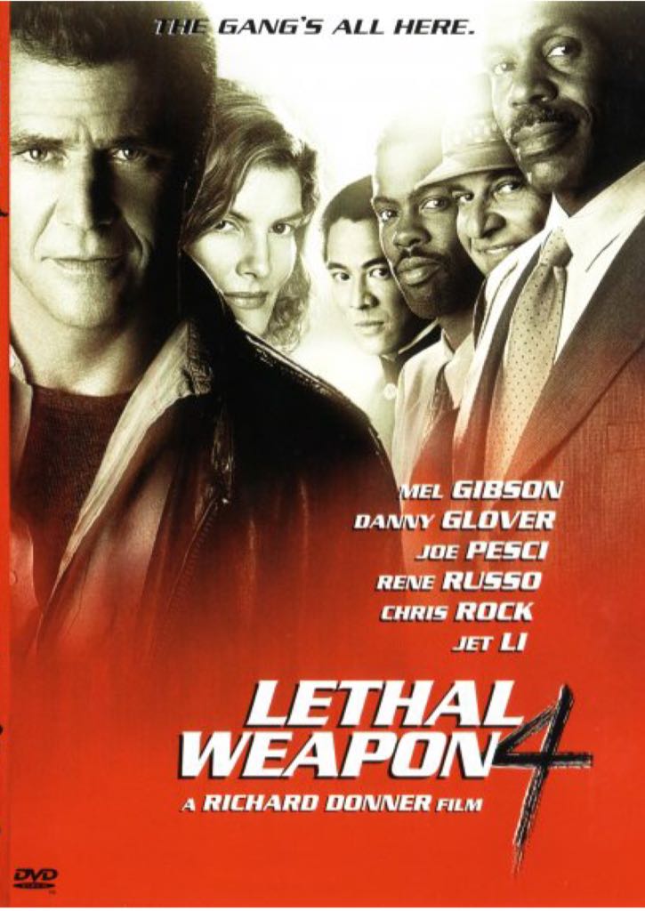 Lethal Weapon 4 DVD movie collectible - Main Image 1