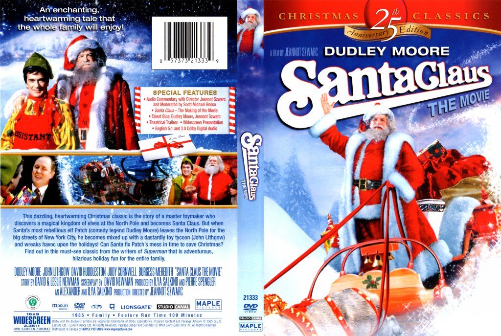 Santa Claus: The Movie DVD movie collectible [Barcode 013131373899] - Main Image 2